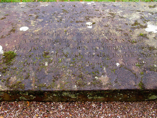 Sarah Edwards (nee Atcherley), monumental inscription