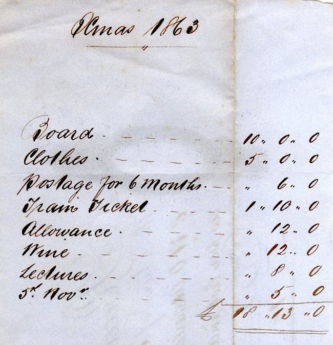 Document - Atcherley, Henry Oliver - receipt 2b
