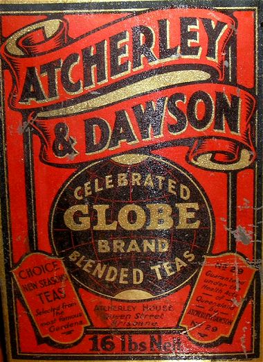Atcherley and Dawson tea tin