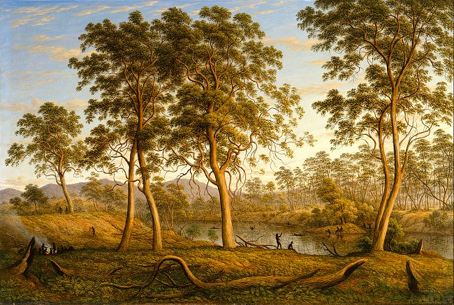 Tasmania, Natives on the Ouse River