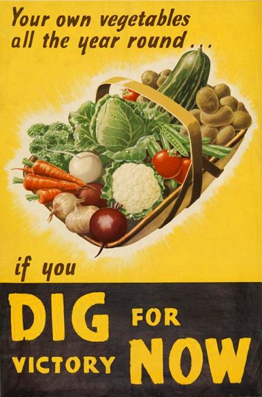 WW2, Dig for Victory poster