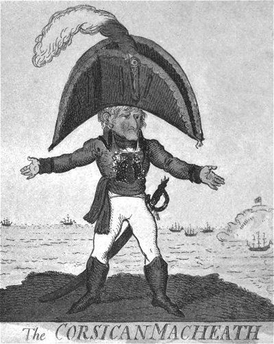 Napoleon (caricature) 1803