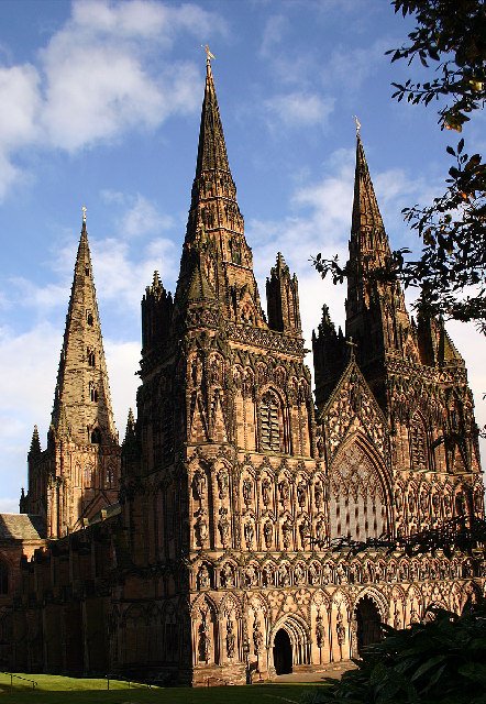 Places - Lichfield Cathedral