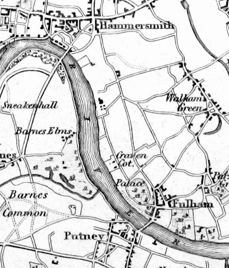 River Thames, from Hammersmith to Putney